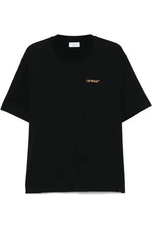 OFF-WHITE Top, Herre, Sort, S, Uld, Logo Print Arrows T-shirt