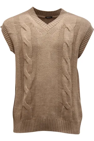 Imperial Strik, Herre, , M, Uld, Ærmeløs uldblandet sweater