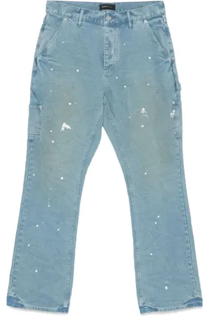 Purple Brand Jeans, Herre, Blå, W34, Denim, Lysblå Denim Jeans med Lommer