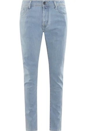 Jacob Cohen Jeans, Herre, Blå, W32, Super Slim Fit Herre Bukser