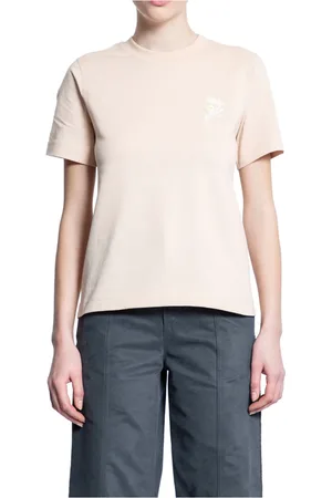 Burberry Top, Dame, Lyserød, M, Uld, Daisy Grafisk Print T-shirt