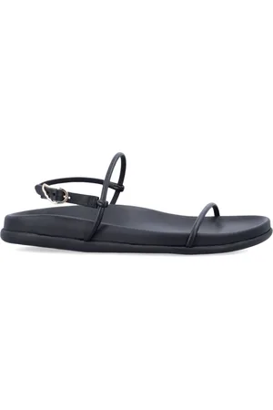 Ancient Greek Sandals Sko, Dame, Sort, 38 EU, Uld, Sorte Lukkede Tå Sandaler Stilfuld Komfort
