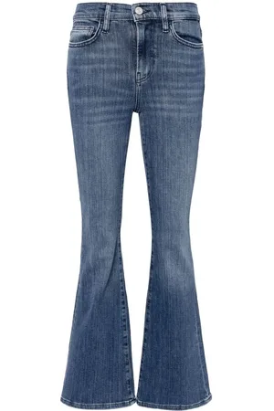 Frame Jeans, Dame, Blå, W29, Denim, Blå Denim Flared Jeans