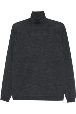 GOES BOTANICAL Strik, Herre, Grå, 3XL, Uld, Merino Uld Botanisk Sweater