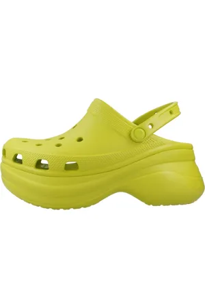 Crocs Sko, Dame, Grøn, 38 EU, Klassiske Bae Træsko