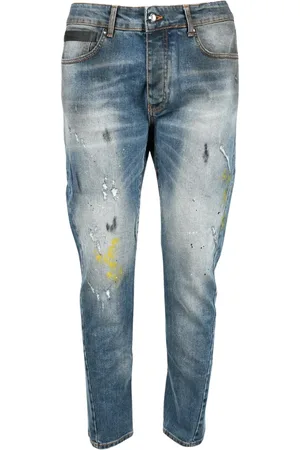 Costume National Jeans, Herre, Blå, W32, Bomuld, Moderne Blå Jeans til Mænd