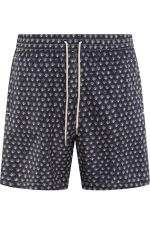 Jacob Cohen Badetøj, Herre, Blå, S, Uld, Herre Bermuda Shorts
