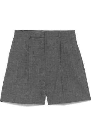 Herskind Shorts, Dame, Grå, M, Knappet Lomme Nederdel