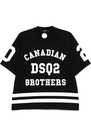 Dsquared2 Top, Dame, Sort, S, Bomuld, Crew Neck T-shirt