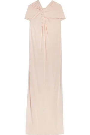 Jil Sander Kjole, Dame, , S, Lyserød Draperet Kjole