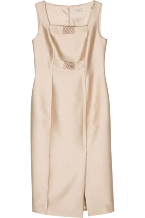 FELY CAMPO Kjole, Dame, Gul, L, Uld, Midi Dresses