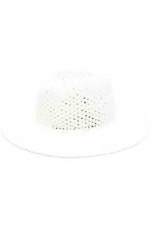 Catarzi Tilbehør, Dame, Hvid, 56 CM, Uld, Hats