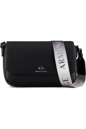 Armani Exchange Taske, Dame, Sort, ONE SIZE, Uld, Sort Skuldertaske Moderne Design