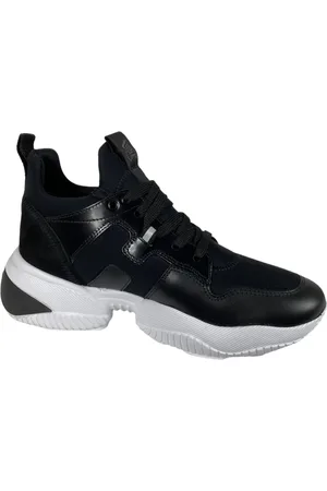Hogan Sko, Dame, Sort, 35 EU, Italienske Slip-On Sko med Memory Foam