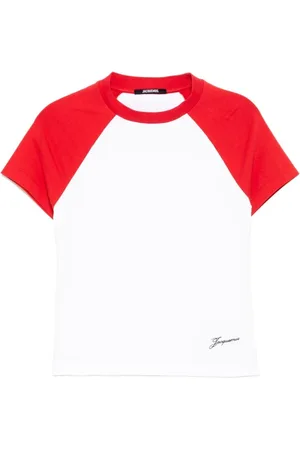 Jacquemus Top, Dame, Hvid, XS, Tyl, Hvid Kortærmet T-shirt