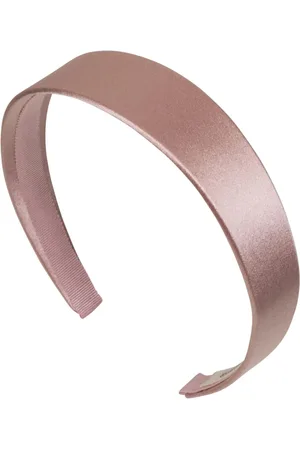 Jennifer Behr Tilbehør, Dame, Lyserød, ONE SIZE, Satin, Silkesatin Hårtilbehør med Grosgrain Bånd