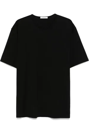 LEMAIRE Top, Herre, Sort, XL, Bomuld, Crew Neck Kortærmet T-shirt
