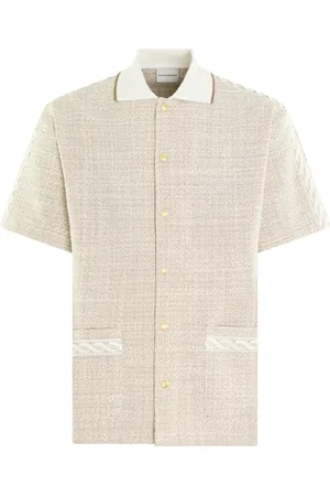 Drôle de Monsieur Skjorte, Herre, , M, Tweed, Tweed Skjorte Klassisk Stil