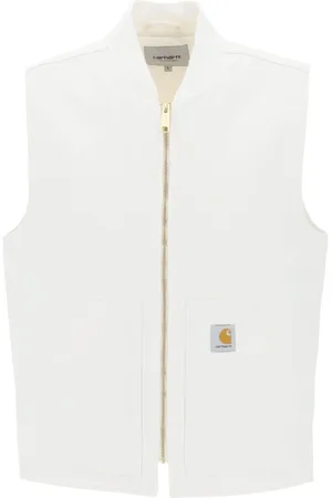 Carhartt Jakke, Herre, Hvid, XL, Bomuld, Vests