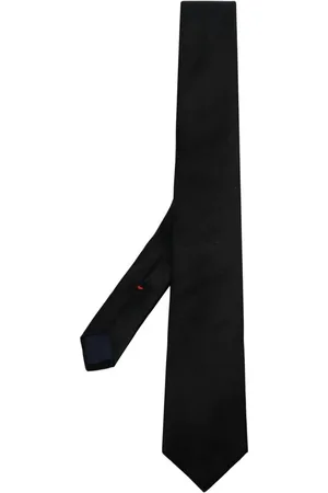 Lady Anne Tilbehør, Herre, Sort, ONE SIZE, Satin, Sort Silke Satin Spids Slips