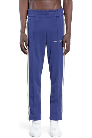 Palm Angels Bukser, Herre, Blå, S, Logo Track Pants Navy