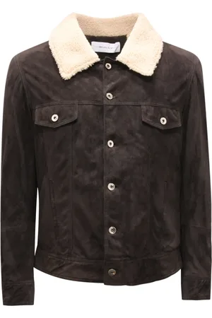 BULLY Jakke, Herre, Sort, M, Suede, Suede Jacket Model 5567