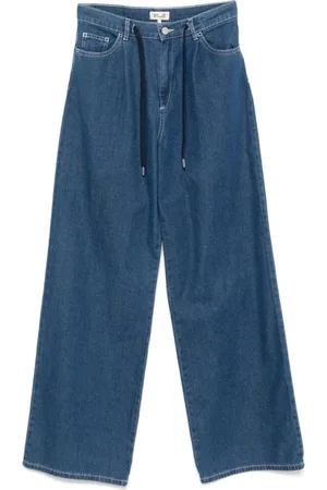 Baum und Pferdgarten Jeans, Dame, Blå, M, Indigo Blå Frontknap Jeans