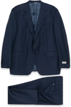 CANALI Jakkesæt, Herre, Blå, 4XL, Navy Suit Jacket