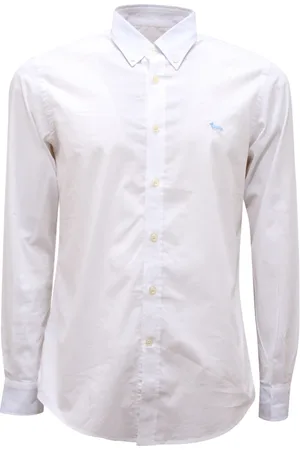 HARMONT&BLAINE Skjorte, Herre, Hvid, 2XL, L3178 Skjorte Smal Pasform