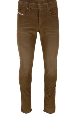 Diesel Bukser, Herre, Brun, W34, Uld, 2019 D-Strukt Skinny Bukser