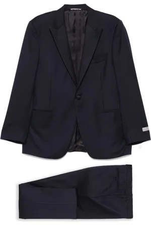 CANALI Jakkesæt, Herre, Blå, 2XL, Marineblå Formelt Jakkesæt