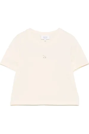 Maison Kitsuné Top, Dame, , L, Crew Neck Short Sleeve T-shirt