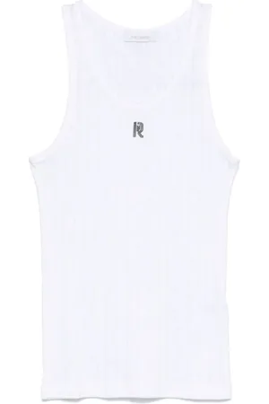 Paco rabanne Top, Dame, Hvid, XS, Bomuld, Hvid T-shirt og Polo Sæt