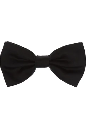 Dolce & Gabbana Tilbehør, Herre, Sort, ONE SIZE, Silk bow tie