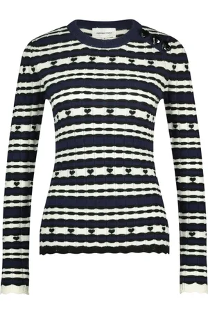 Fabienne Chapot Strik, Dame, Sort, S, Uld, Banda Pullover