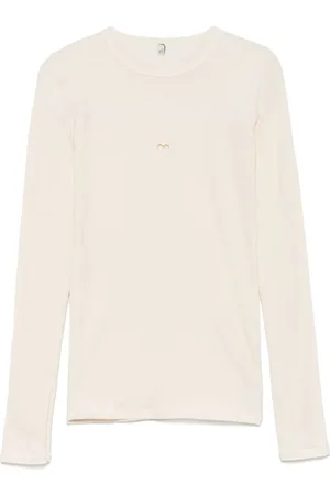 Baserange Top, Dame, , M, Crew Neck Sweater med Cut-Out Detaljer