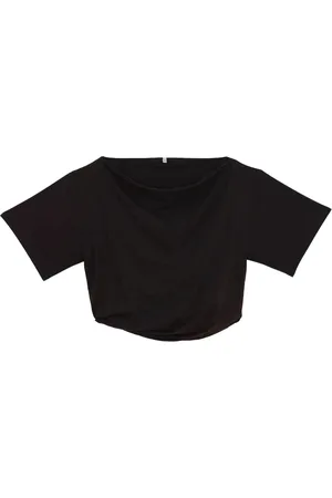 Baserange Top, Dame, Sort, S, Sort Rund Hals T-shirt