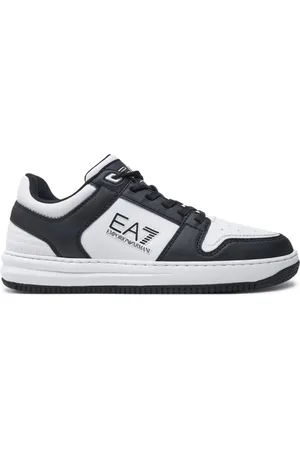 EA7 Sko, Herre, Hvid, 43 EU, Hvide Sneakers til Mænd