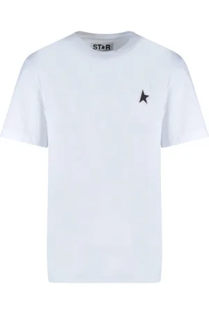 Golden Goose Top, Herre, Hvid, S, Bomuld, Hvide T-shirts og Polos