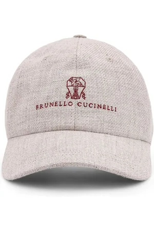 Brunello Cucinelli Tilbehør, Herre, , S, Læder, Hat med Justerbar Læderrem