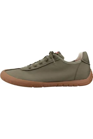 Camper Sko, Herre, Grøn, 43 EU, Uld, Stilfulde Path Sneakers