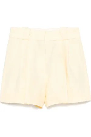 Blazé Milano Shorts, Dame, Gul, M, Smør Gul Plisseret Nederdel
