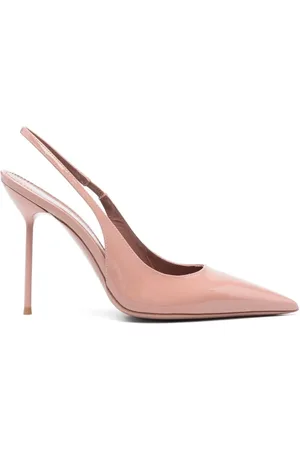 PARIS TEXAS Sko, Dame, Lyserød, 41 EU, Læder, Slingback Stilet Hæl Sko