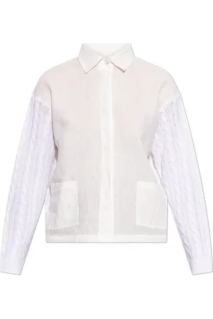 Max Mara Bluser & Skjorter, Dame, Hvid, S, Tyl, Skjorte Klaus