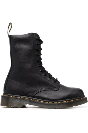Dr. Martens Sko, Dame, Sort, 36 EU, Læder, Sort læder ankelstøvler
