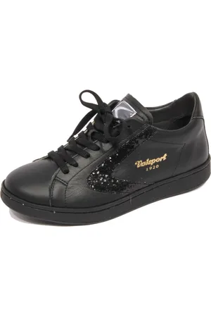 Valsport 1920 Sko, Dame, Sort, 38 EU, Læder, Glitter Lædersko Turnering Model