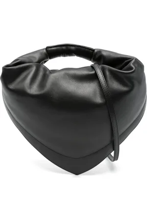 Federico Cina Taske, Dame, Sort, ONE SIZE, Uld, Sort Top Hånd Skuldertaske
