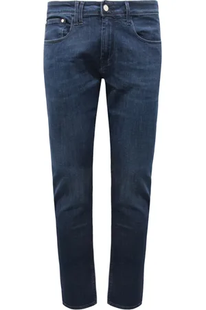 Cycle Jeans, Herre, Blå, W30, Skinny Stretch Stone Børstet Bukser