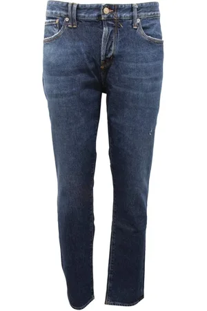 Cycle Jeans, Herre, Blå, W38, Denim, Skinny Denim Bukser Komfort Stil