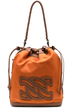 Casadei Taske, Dame, , ONE SIZE, Bucket Drawstring Taske med Logo